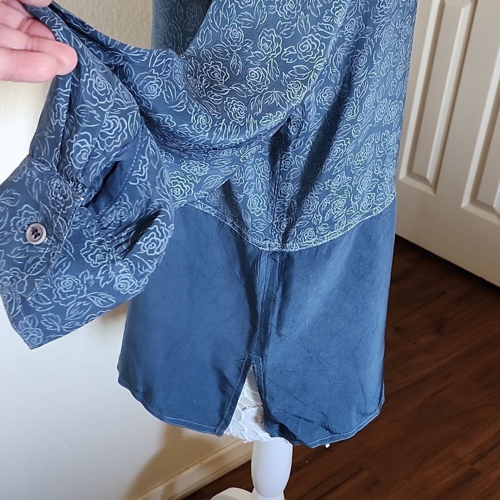 Johnny Was Button Down Tunic Top - image 2